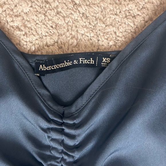 BLUE ABERCROMBIE AND FITCH BLOUSE - Picture 2 of 4